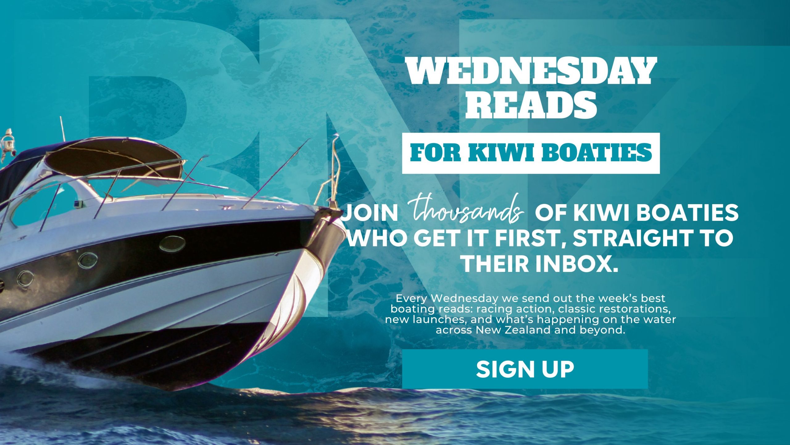 Sign up to Boating New Zealand Newsletter – 1
