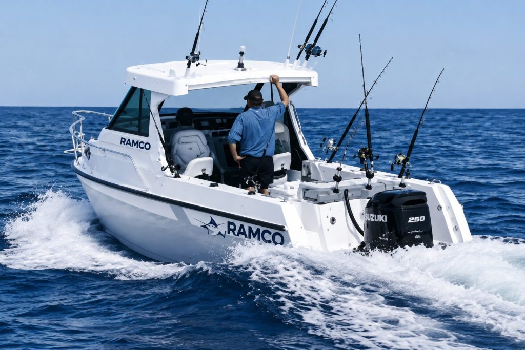 Ramco 680 Patrol. // Image by AI based on 2002 image provided