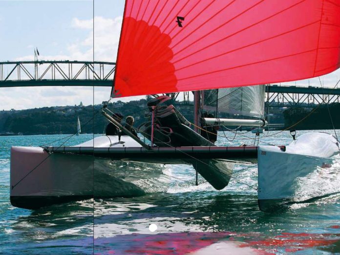 Thrills without bills (the JT 8.5m racing catamaran)