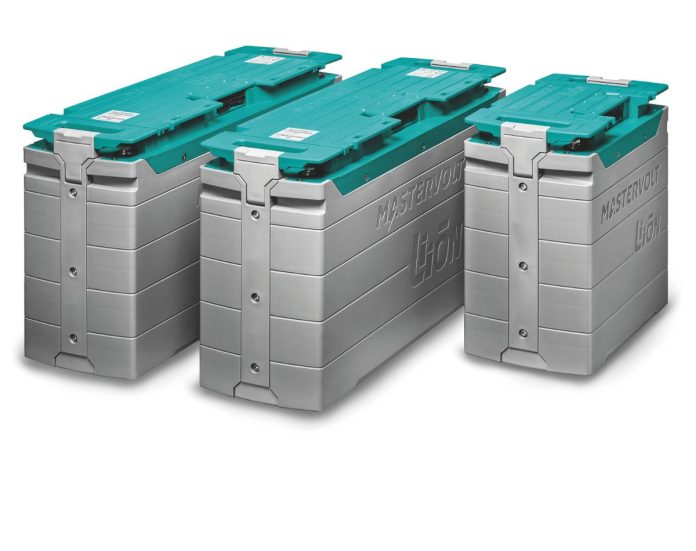 Weight saving and a smaller footprint are among the advantages of the lithium-ion batteries. Originally in A new spark, lithium batteries. // Supplied