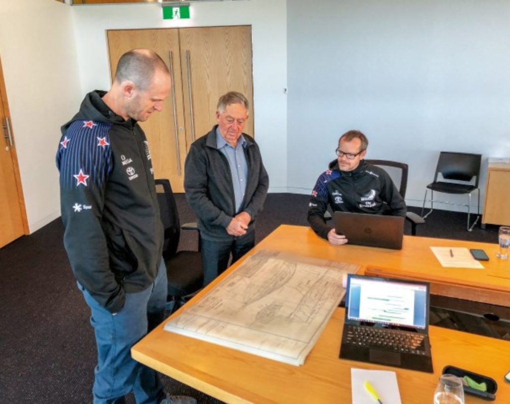 Meeting of minds. Photo credit: Mark Seabrrok