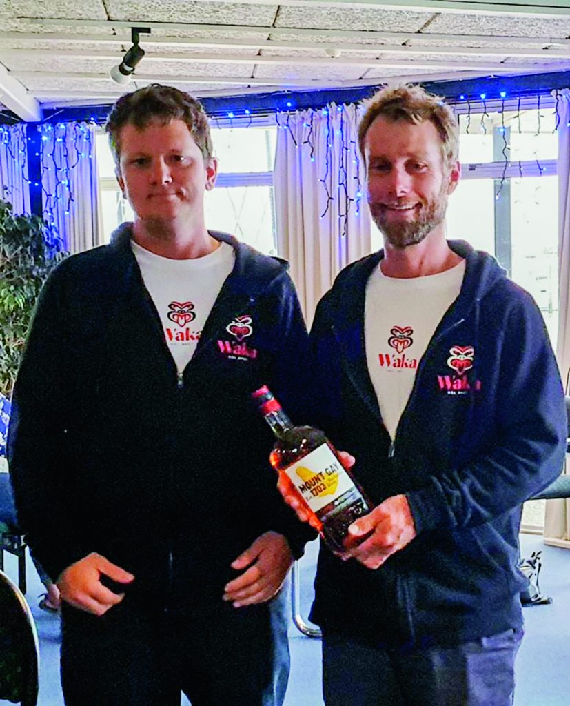 Sam Cremer and Brett Elliott won division 3 on PHRF on Waka.