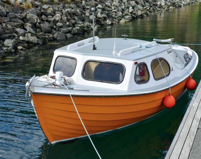 Tuangi is moored in the Picton marina, a mere stone’s throw from where she was built.