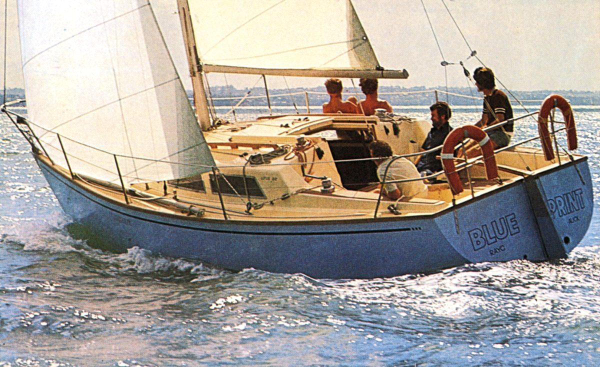 The Lotus 9.2, probably the most successful 30-footer ever. // Photo courtesy of Alan Wright.
