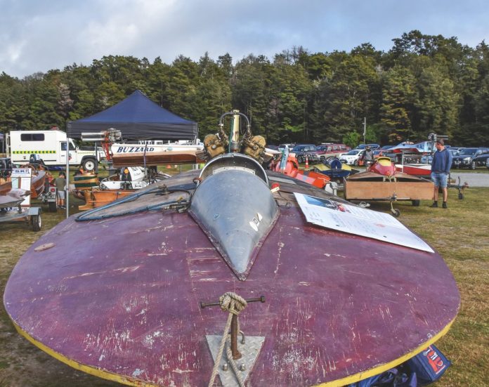 Flak Too at the show. Photos: Jack Shuttleworth.