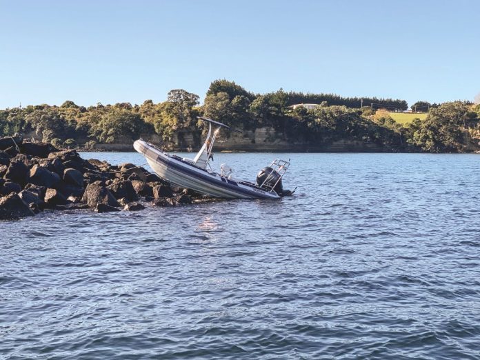 Accidents happen. Underwater impact claims are usually the result of boats hitting rocks or sandbars. // Supplied