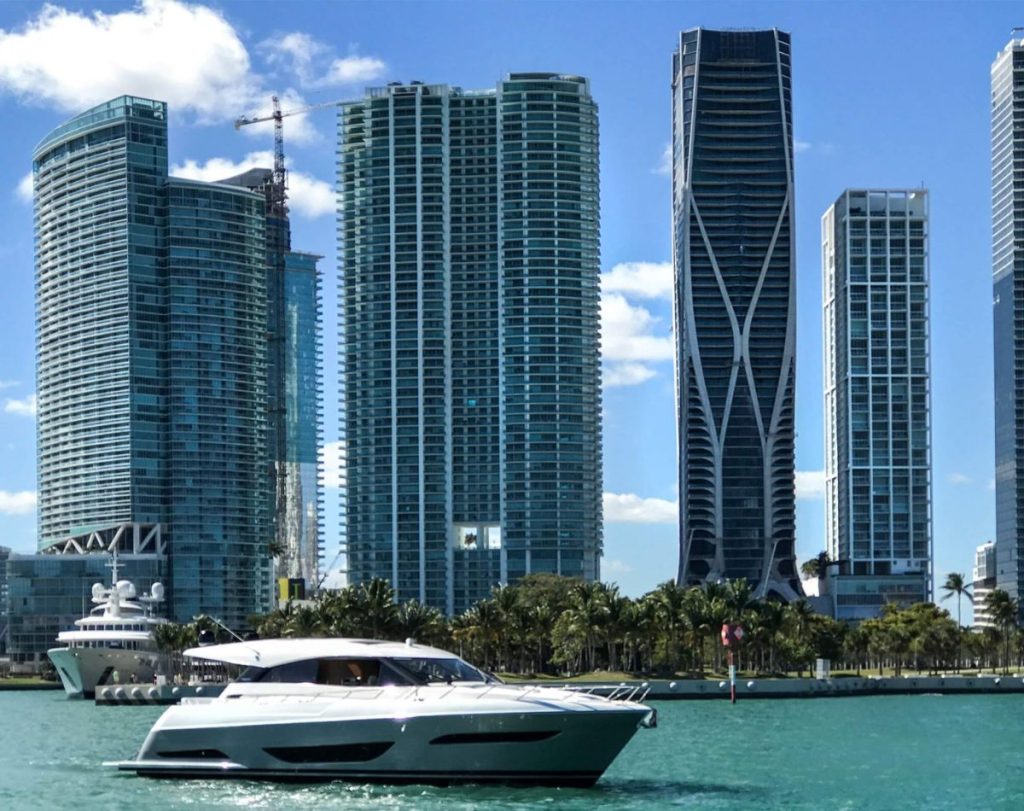 Maritimo X50 at the Miami Yacht Show // Maritimo