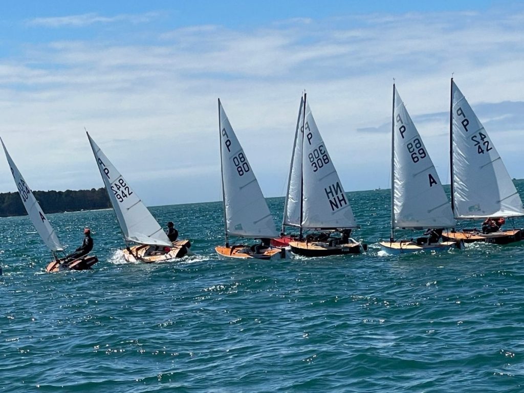 Close racing in Tauranga, January 5, 2024.