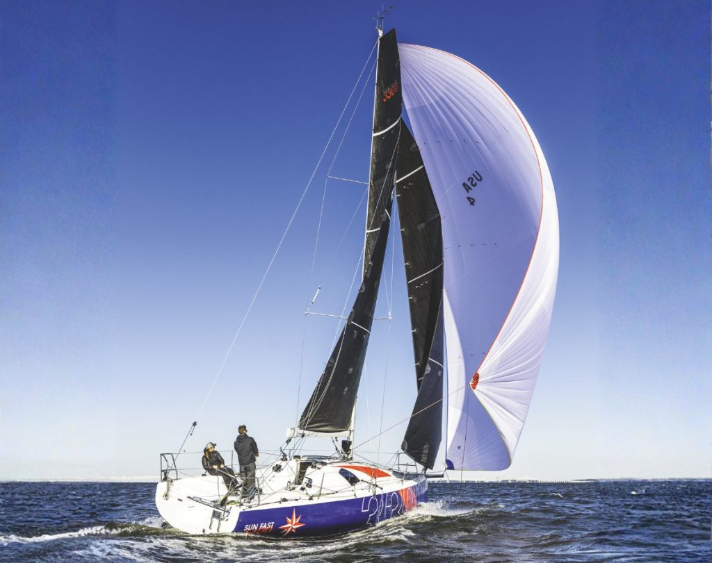 Relaxed sailing, but fast progress.