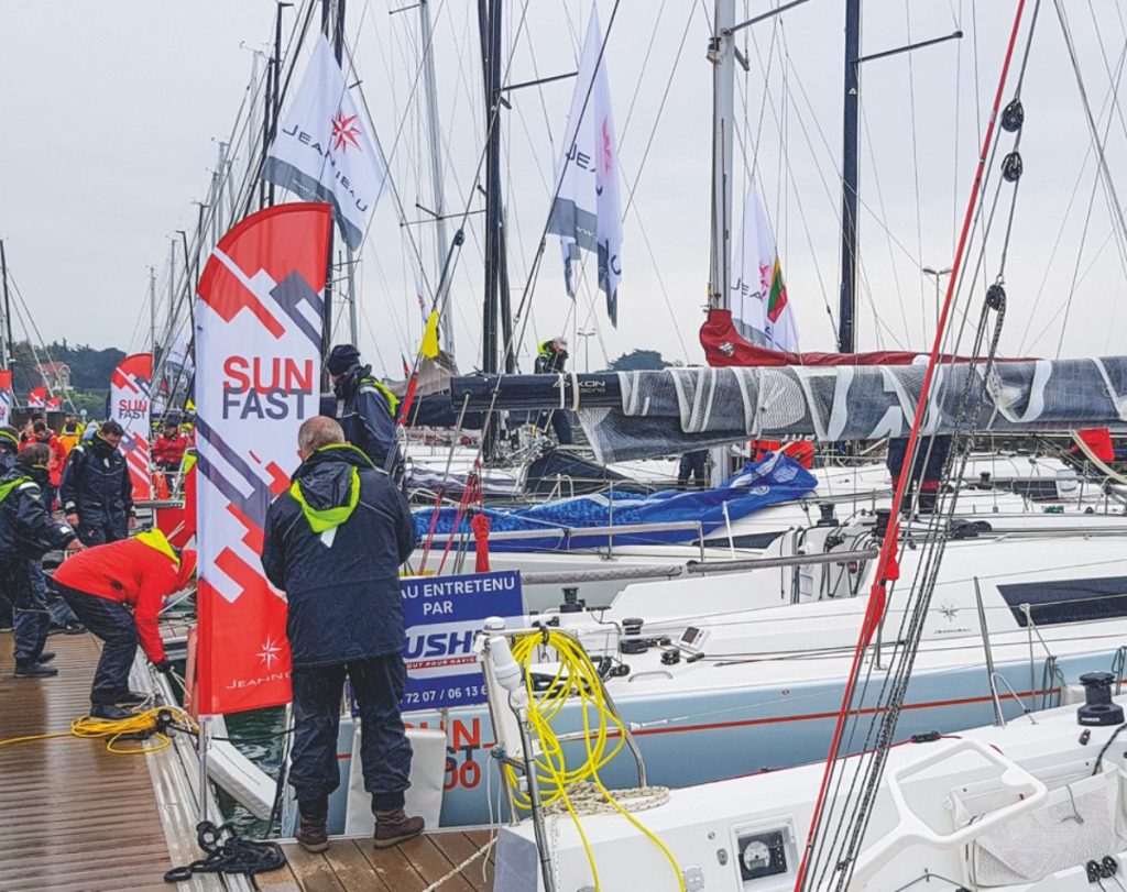 The Sunfast World Cup in La Trinity Sur Mer.