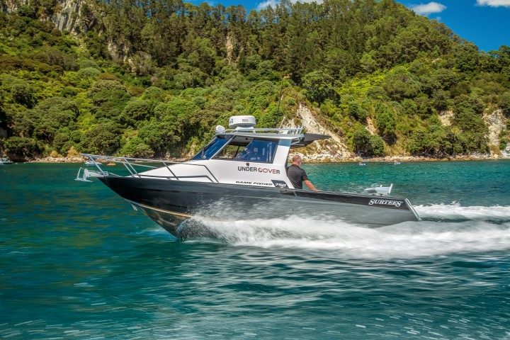 Surtees 750 Game Fisher sterndrive