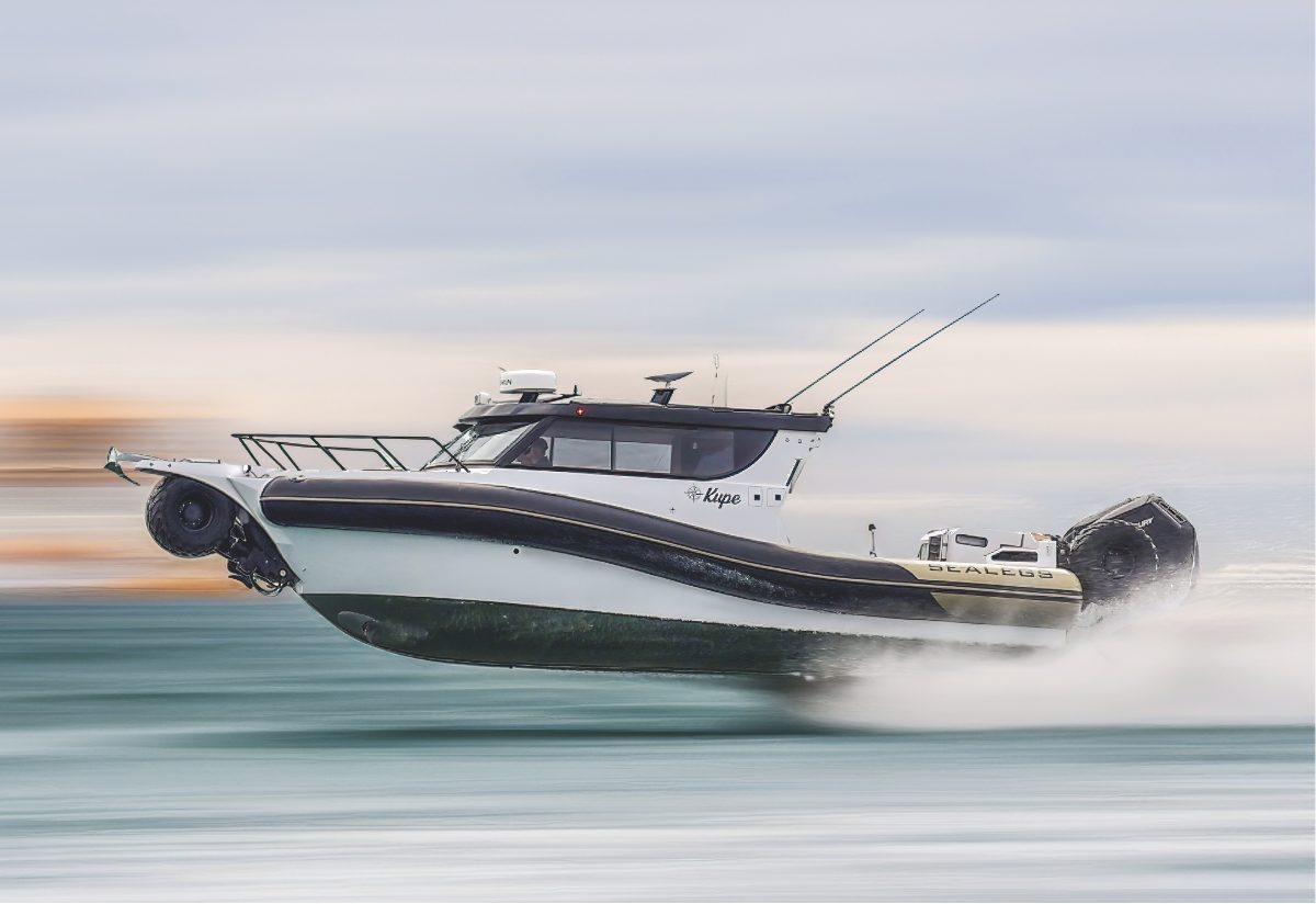 Sealegs 12RC // Photo credit: Roger Mills / Boating New Zealand