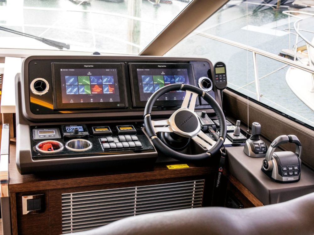 Both Prestige 520 options offer modern styling with cruising comfort. // Photo credit: Roger Mills