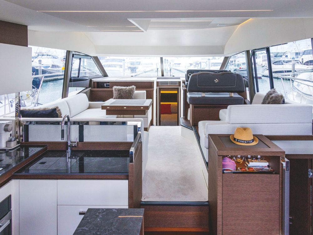 Interiors are light, spacious and modern. // Photo credit: Roger Mills