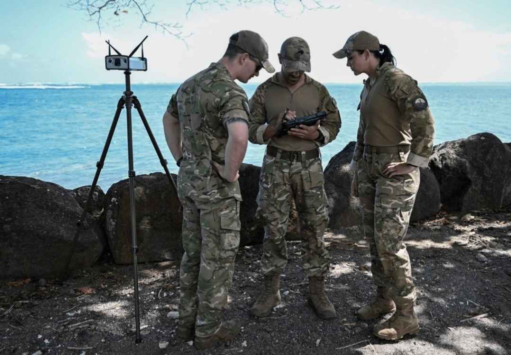 NZDF Manawanui salavage operation. Image credit NZDF Facebook