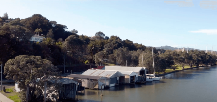 Shed 6154 50 Riverside Drive Whangarei Looking back from the river side