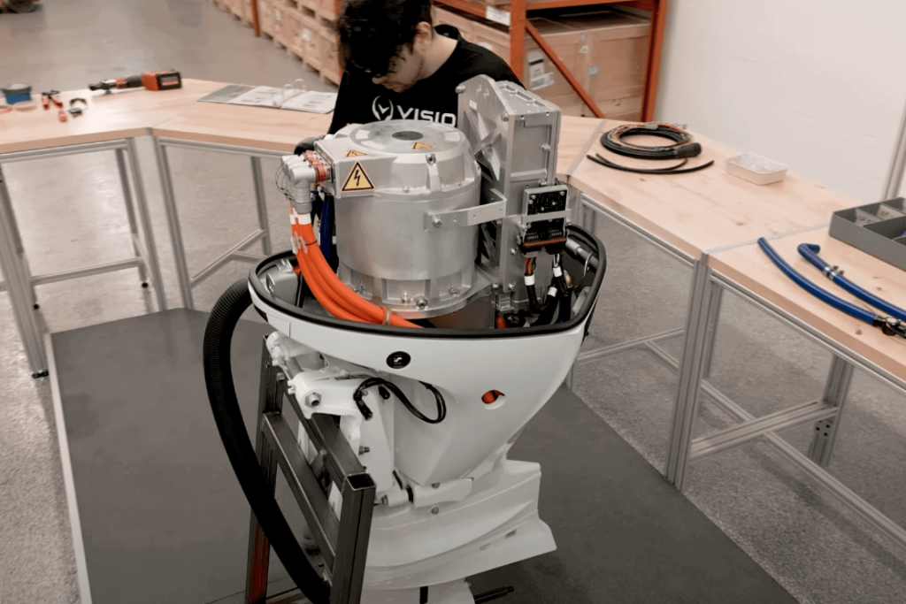 Vision Marine E-Motion 180e Inboard Electric Motor Launched