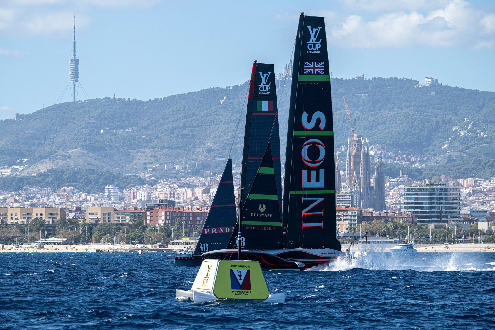 Louis Vuitton Racing Luna Rossa Wins Race 2 of Louis Vuitton Challenger Series