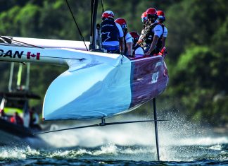 High-speed T-foils