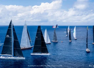 Two standout Kiwi-built superyachts win awards at the 2025 St Barths Bucket Regatta