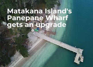 Matakana Island’s Panepane Wharf gets an upgrade
