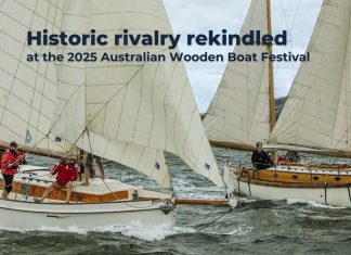 Historic rivalry rekindled at 2025 Australian Wooden Boat Festival