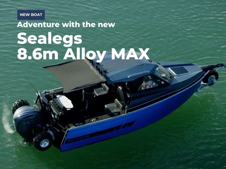 Adventure with the new Sealegs 8.6m Alloy MAX
