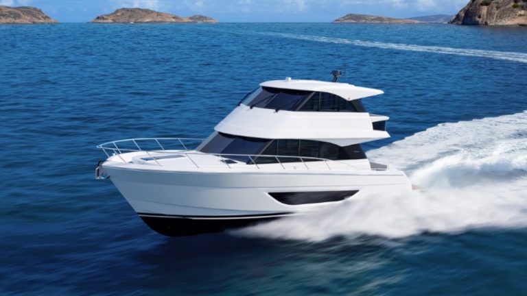 Maritimo unveils the M50 Flybridge, a luxurious blend of comfort, performance, and adventure