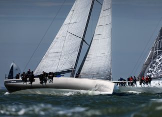 Caro makes waves in the Solent