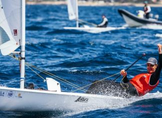 Tom Saunders wins silver in first major regatta since Olympics