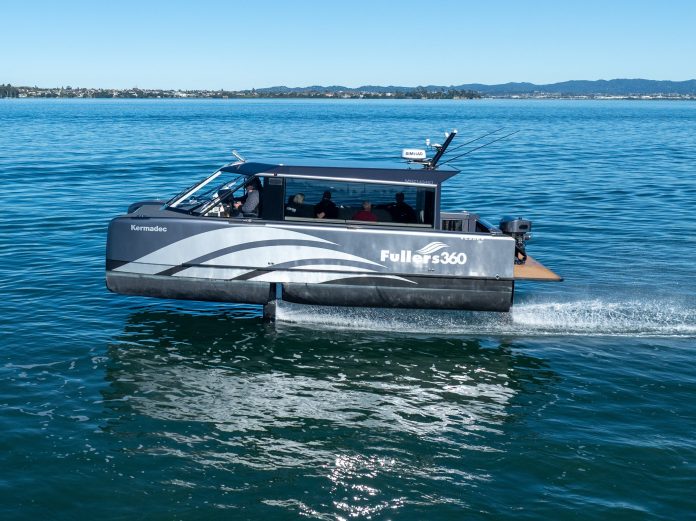 Vessev VS-9—floating on air // Boating New Zealand