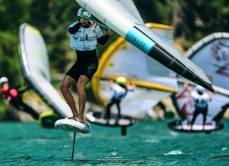 Wingfoil World Cup Day 3: Herbert holds third in Silvaplana