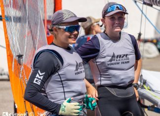 European 29er Championships – Day 2: Kiwi Crews Climb in Light Garda Breeze
