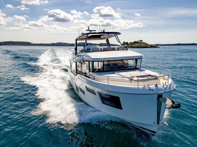Explore the Beneteau Grand Trawler 63—an efficient, quiet, and smartly equipped passagemaker for discerning long-distance cruising owners.