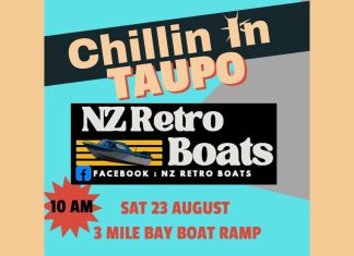 Chillin’ in Taupō: NZ Retro Boats mid-winter meet-up Chillin’ in Taupō: NZ Retro Boats mid-winter meet-up