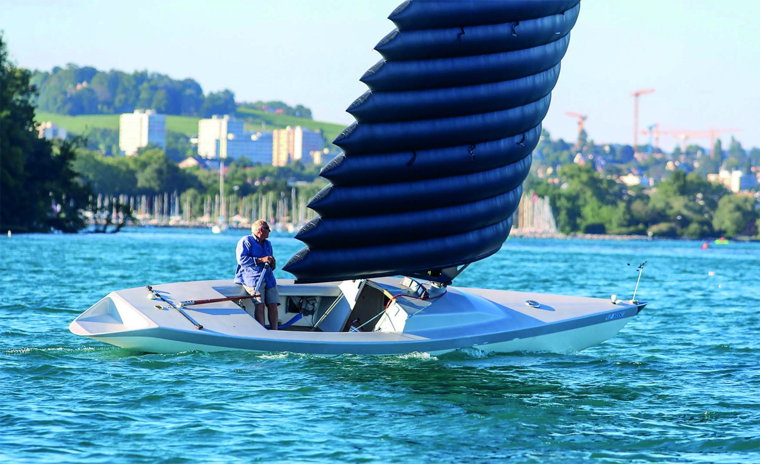 Alternative sailing rigs: Mastfoil ketch | Inflatable wing sail | Kites ...