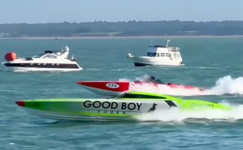 Cowes Torquay Cowes Offshore Powerboat Race 2025: Good Boy Vodka claims breakthrough victory
