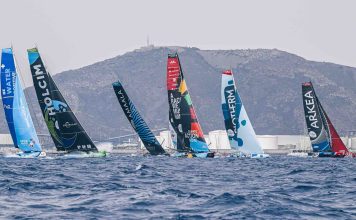 Fleet powers out of Cartagena with uncertain forecast ahead