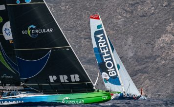 Biotherm break free as fleet accelerates toward France in The Ocean Race