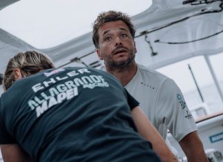Paprec Arkéa leads through Santo Stefano gate in Ocean Race Europe