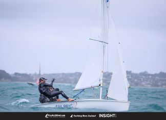 Youth sailors push forward on Day 2 of the 2025 PredictWind New Zealand Youth Championships