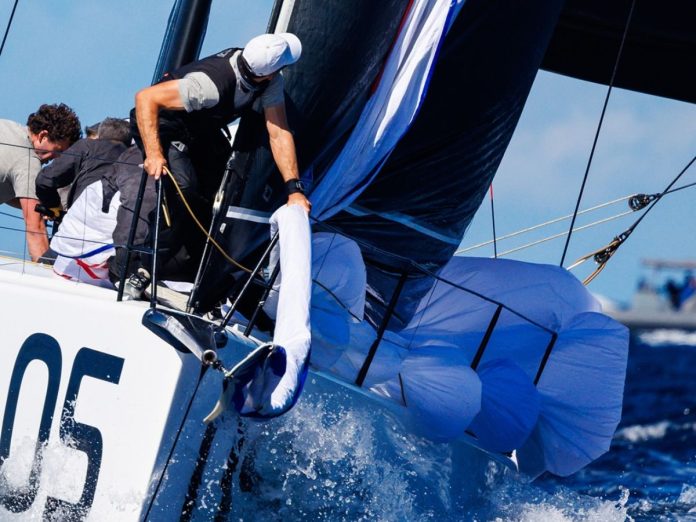 Sled wins the Porto Cervo series in the 52 Super Series Photo credit 52 Super Series
