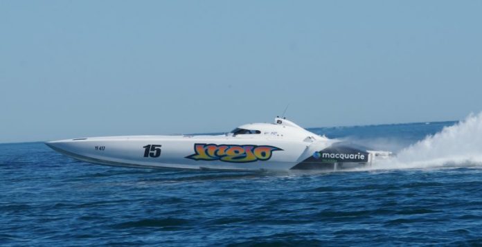 Mojo Offshore Racing. Photo credit- Offshore Superboats AU