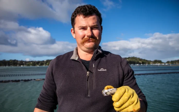 Mahurangi Oysters owner Jim Aitken. Photo- Nick Monro