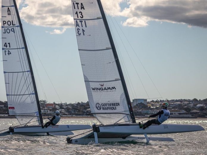 PredictWind A-Class Catamaran World Championships 2025 // Photo credit: Guppypix - Gordon Upton Photography Photo credit