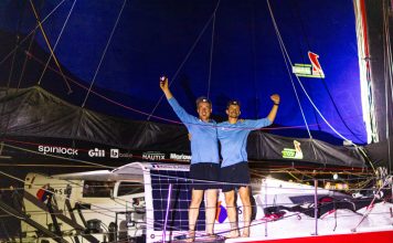 Conrad Colman completes the Transat Café L’Or with rookie co-skipper