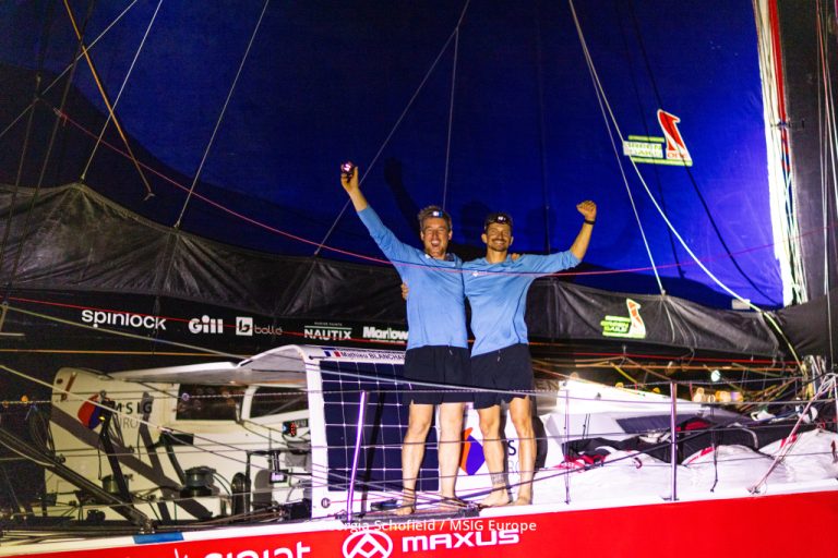 Conrad Colman completes the Transat Café L’Or with rookie co-skipper