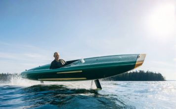 Foil.One Pegasus and the rethink of one person boating