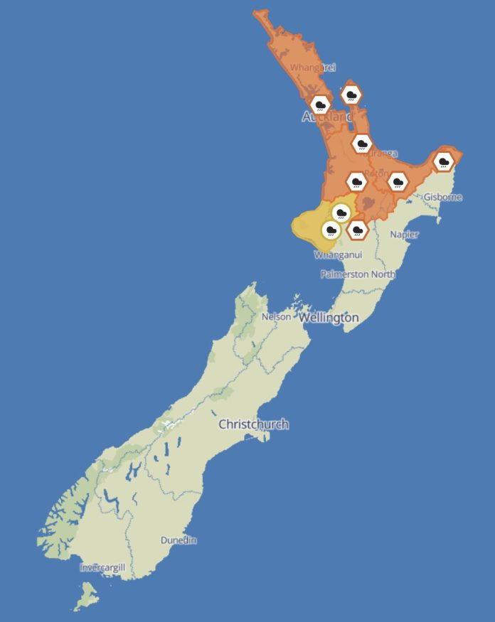 Wednesday 19th Metservice Weather Report