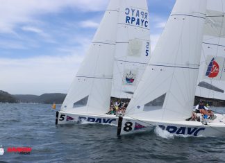Harken International Youth Match Racing Championship: Kiwi crews command the early rounds on Pittwater
